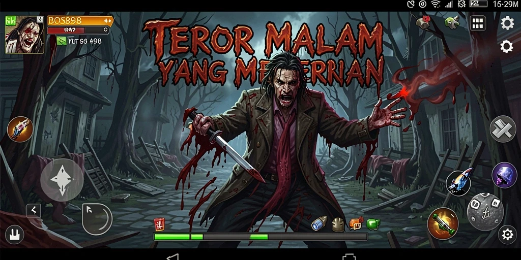 Tampilan seram dari gameplay BOS898 yang menegangkan.