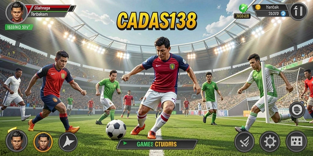 Tangkapan layar gameplay <strong>CADAS138</strong> menunjukkan aksi seru dalam olahraga.