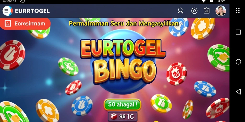 Screenshot gameplay Bingo di EUROTOGEL yang mengasyikkan.