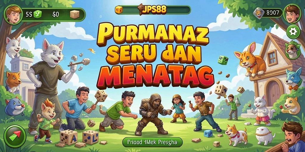 Tampilan gameplay seru dari JPS88 yang penuh dengan tantangan.