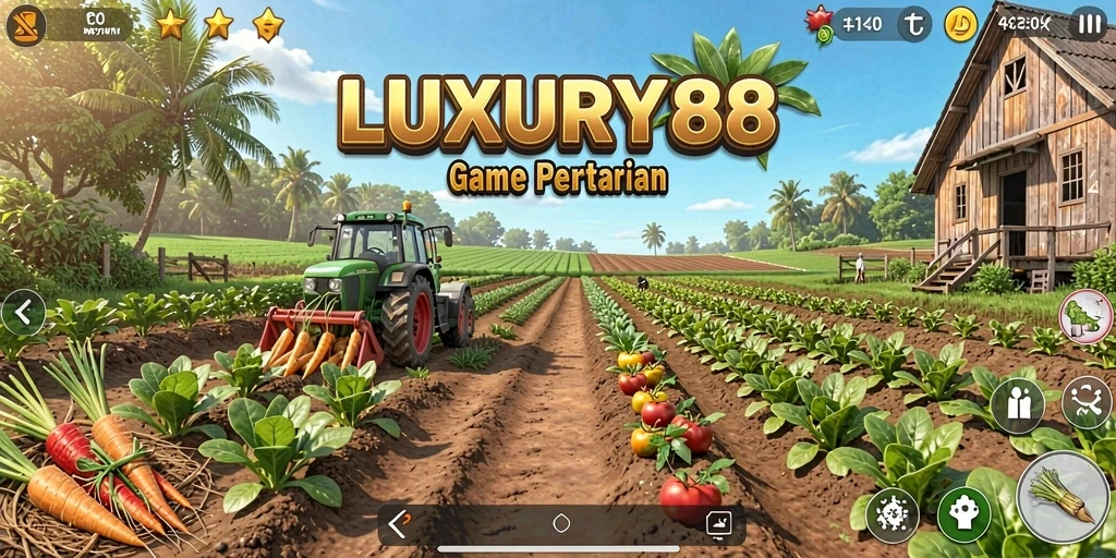 Tampilan gameplay LUXURY88 yang penuh warna dan interaktif.