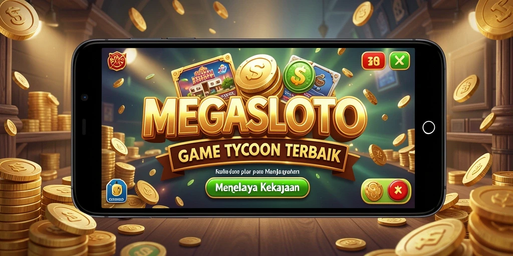 Tampilan gameplay MEGASLOTO yang mendebarkan dan penuh strategi.