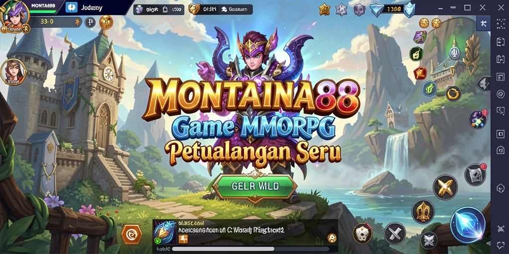 Tampilan gameplay MONTANA88 yang menakjubkan dan imersif.