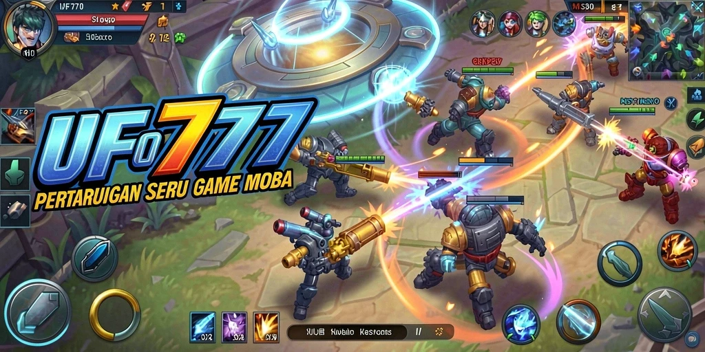 Tampilan gameplay menegangkan di UFO777