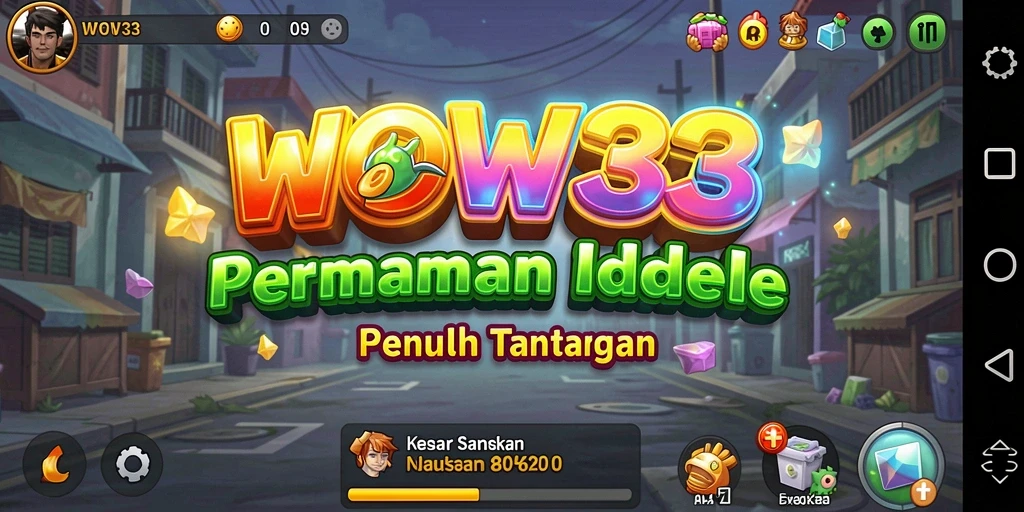 Tampilan gameplay WOW33 yang menarik dan interaktif.